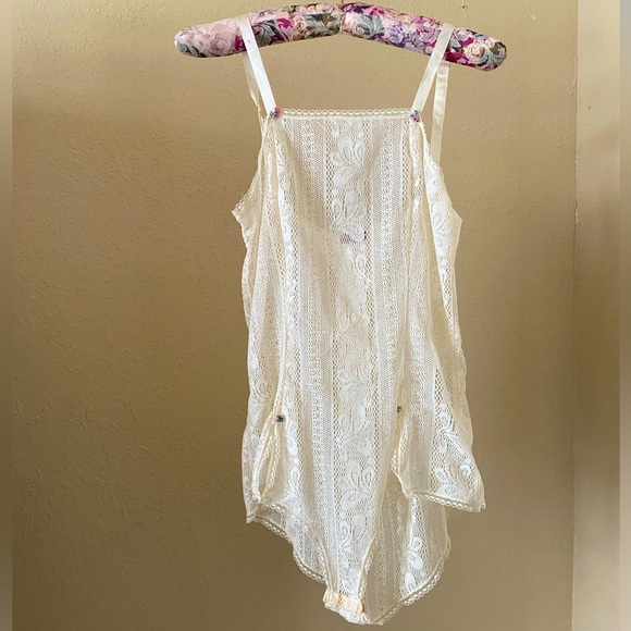 sasson Other - Sasson Vintage Lace Coquet Onesie